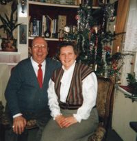 Guy und Elisabeth Lochet1988 Neujahr