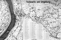 Tichlowitz Karte